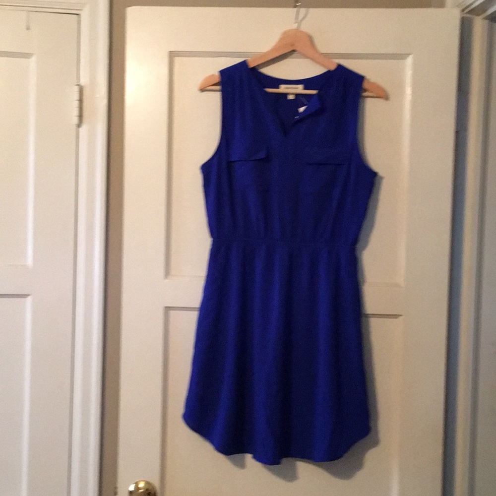 Blue dress